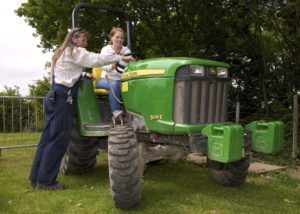 Drive a tractor at Kent Life